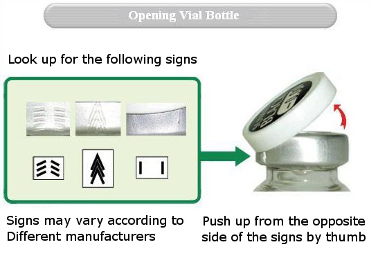 How to Open Contact Lens Vial Bottle