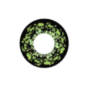 GEO PANSY GREEN WT-C63 GREEN CONTACT LENS