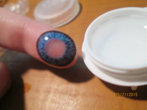 Solution-Lens Review Dueba Honey Blue Circle Lens