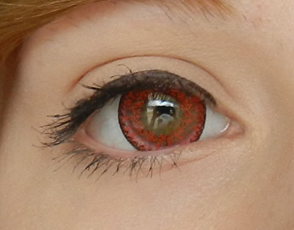 GEO NUDY RED WCH-628 RED CONTACT LENS