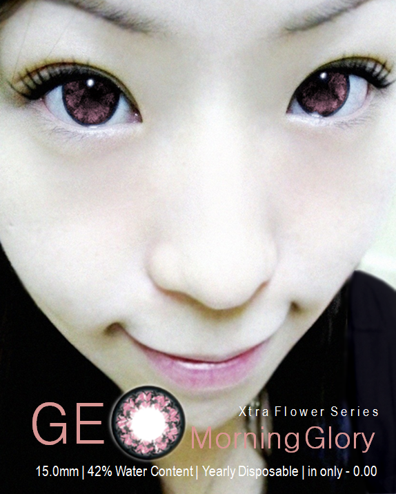 GEO MORNING GLORY PINK WFL-A37 PINK CONTACT LENS