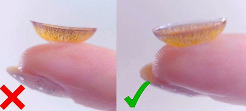 Inside Out Contact Lens: How to Know if a lens is Upside Down