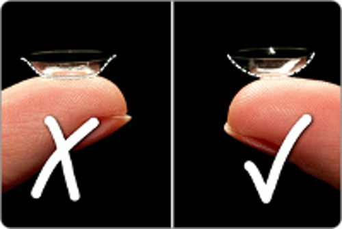 Zeep Overeenkomstig met Burger Inside Out Contact Lens: How to Know if a lens is Upside Down - Solution- Lens.com