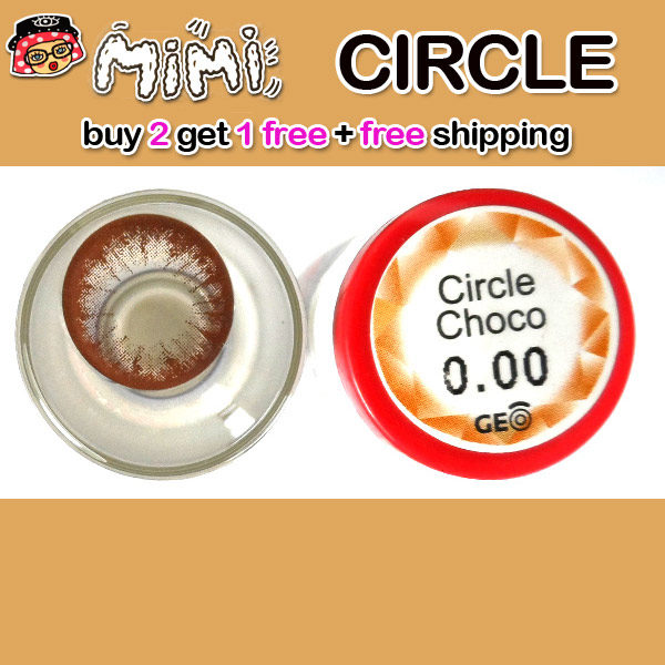 MIMI CIRCLE CHOCO CONTACT LENS 14.5MM