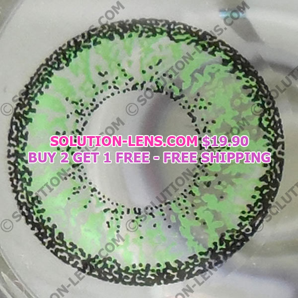 MIMI COLORNINE GREEN CONTACT LENS