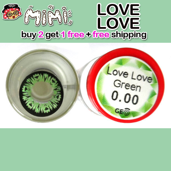 MIMI LOVE LOVE GREEN CONTACT LENS