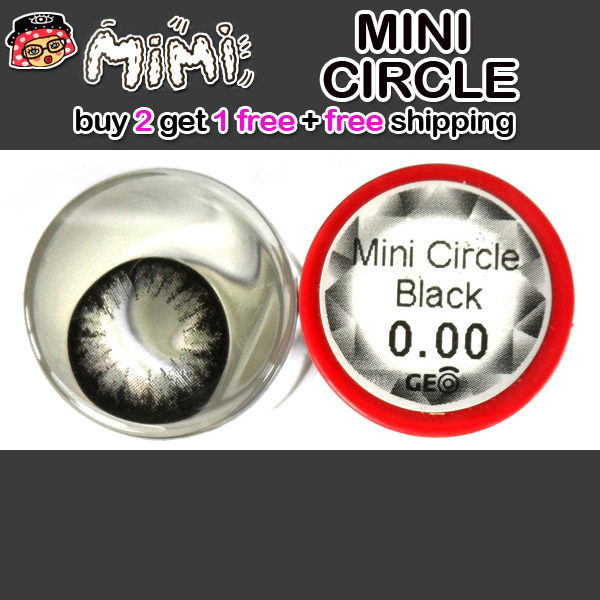 MIMI CIRCLE BLACK CONTACT LENS 14.2 MM