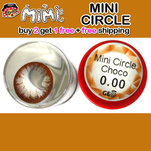 MIMI CIRCLE CHOCO CONTACT LENS 14.2MM