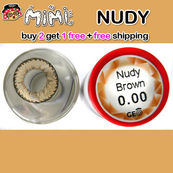 MIMI NUDY BROWN CONTACT LENS