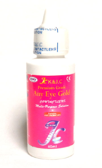 ANY EYE MULTI-PURPOSE DISINFECTING SOLUTION 40ML ALL IN ONE PORTABLE SOLUTION CA