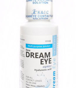 DREAM EYE ALL IN ONE SOLUTION WITH HYALURONIC ACID FOR ALL CONTACT LENSES 40ML.