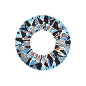 VASSEN DIAMOND 3 TONE BLUE CONTACT LENS