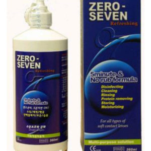 ZERO-SEVEN REFRESHING MULTI-PURPOSE SOLUTION 80 ml, ALL IN ONE SOLUTION CARE